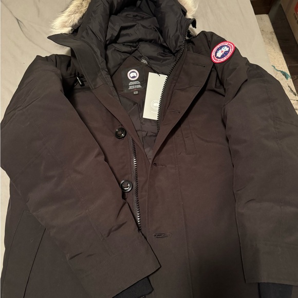 Canada goose original Men’s Fusion Fit Real Fur Parka2XL - Picture 2 of 5